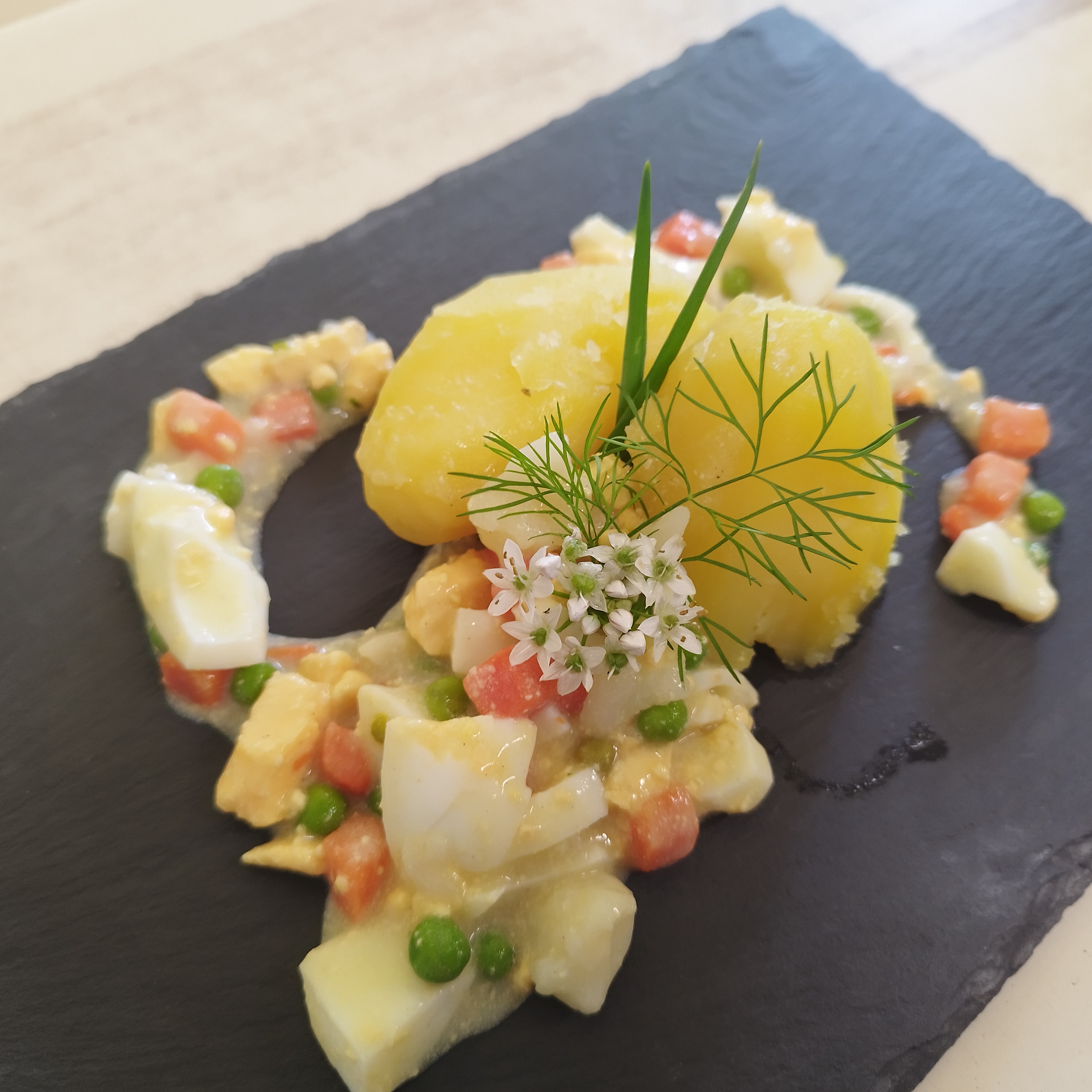 Kartoffelsalat mit Ei